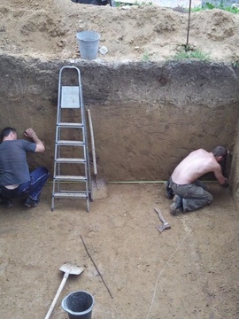 Подготовка и земельные работы для установки погреба Топас ПП 4
